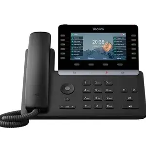 Yealink SIP-T85W business IP phone with color display, Wi-Fi 6, Bluetooth, and HD voice for Al Ahmadi offices